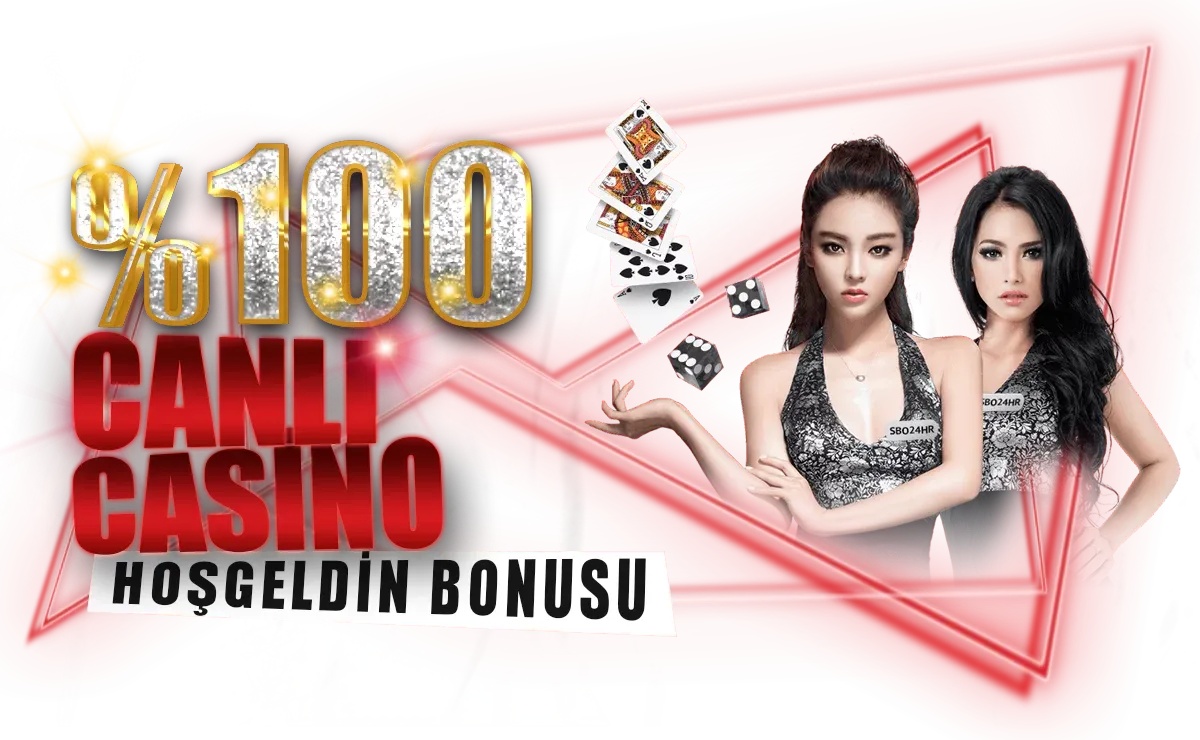 %100 Canlı Casino Hoşgeldin Bonusu