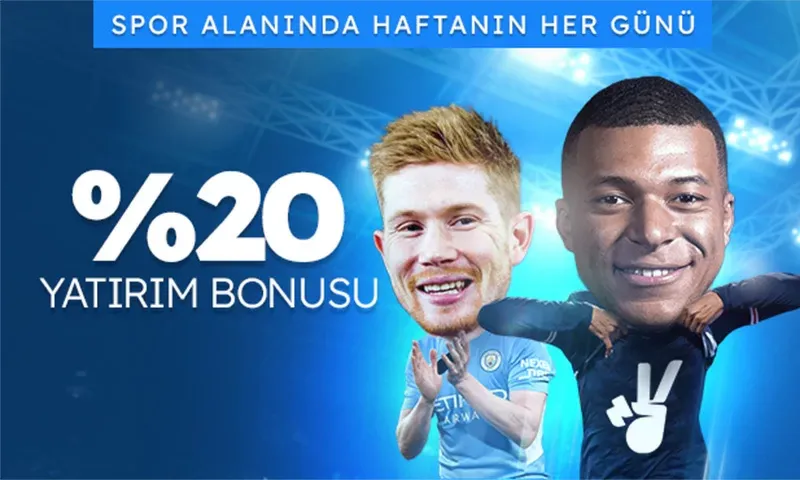 %20 Yatırım Bonusu