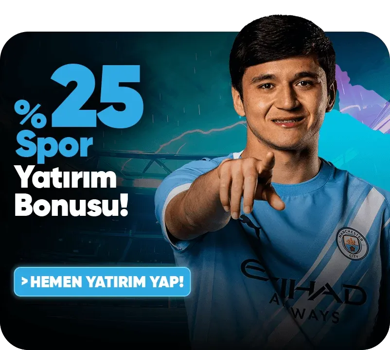 %25 Çevrimsiz Spor Bonusu