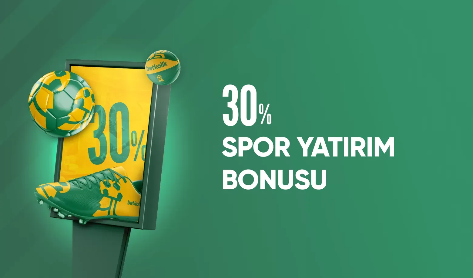 %30 Spor Yatırım Bonusu