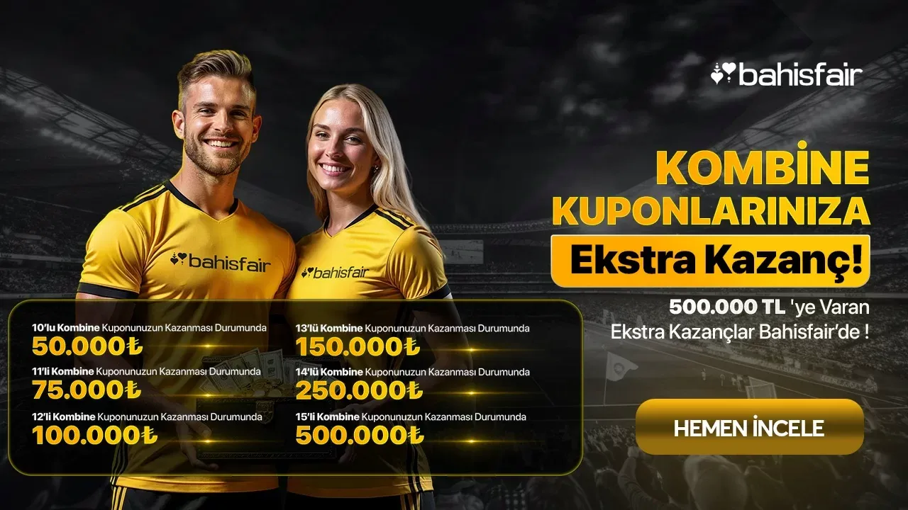 Kombine Kupon Ekstra Kazanç Bonusu