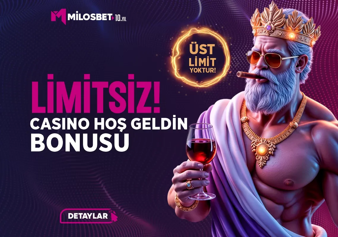 Limitsiz Casino Hoş Geldin Bonusu