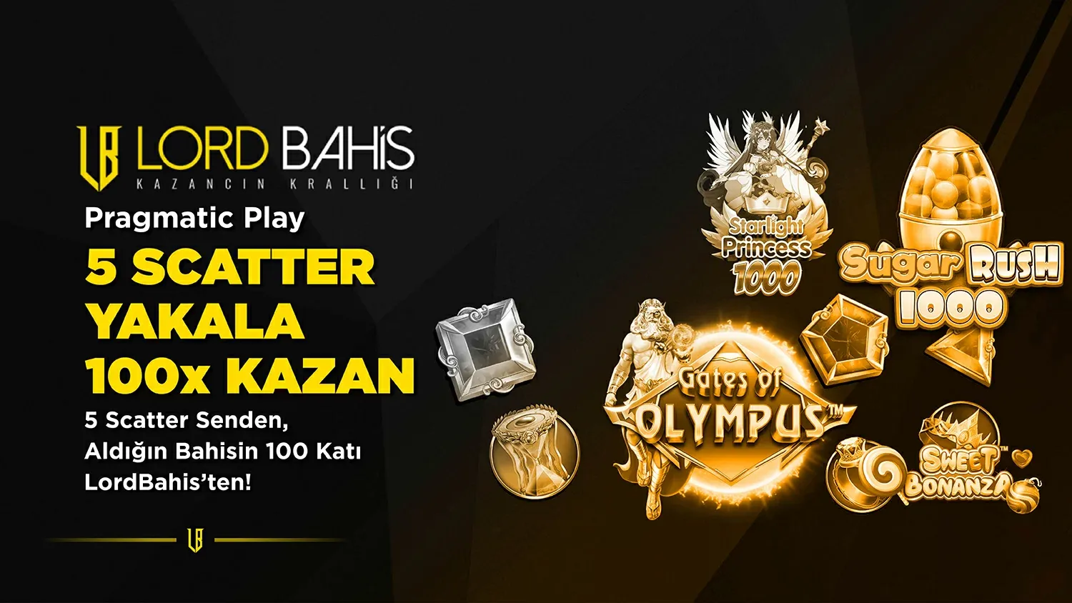 Pragmatic Play 5 Scatter Yakala 100x Kazan Bonusu
