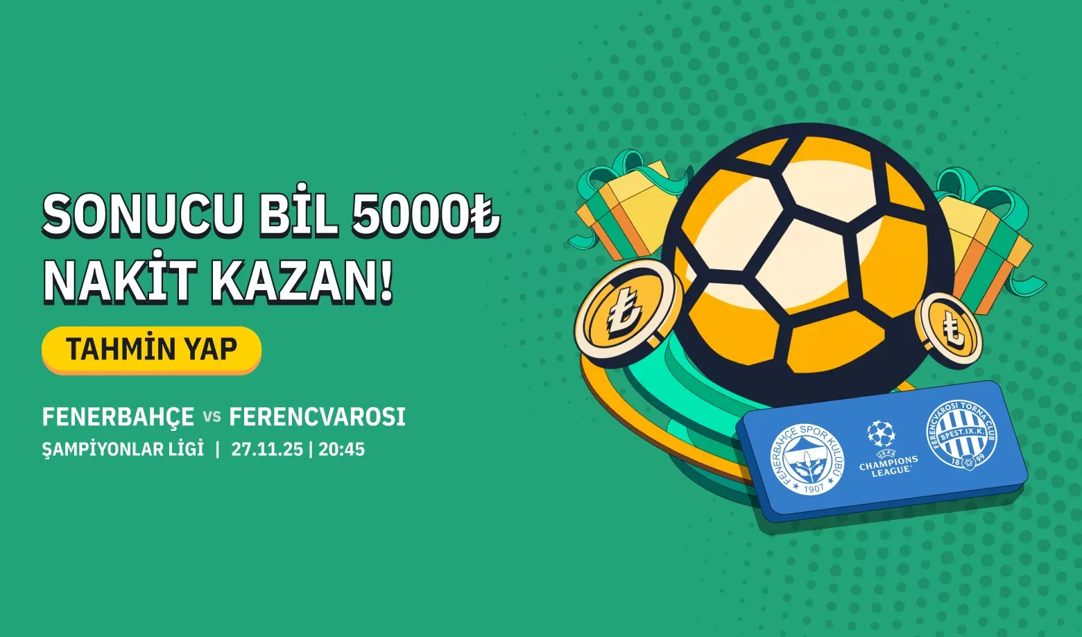 Sonucu Bil Etkinliği İle 5000 Tl Nakit Kazan