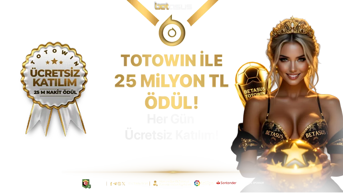 Totowin 25.000.000 Tl Ödül
